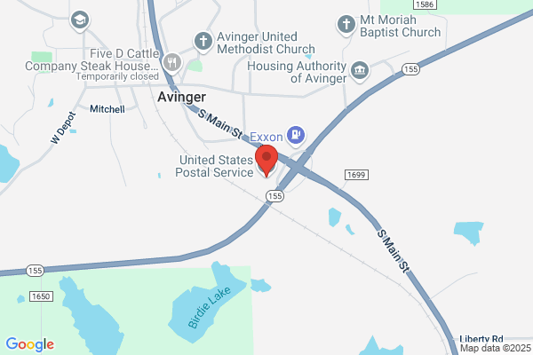 United States Government, Post Offices, Avinger