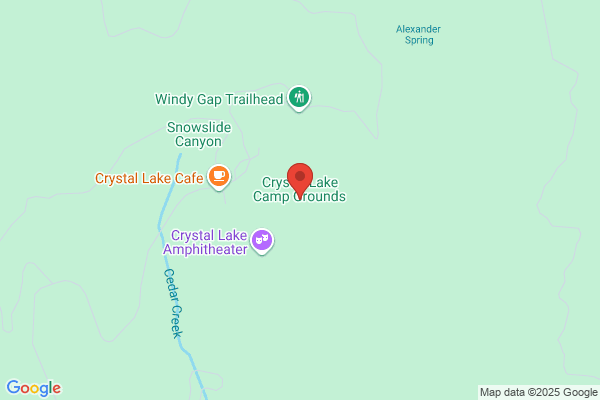 Crystal Lake Camp Ground Information
