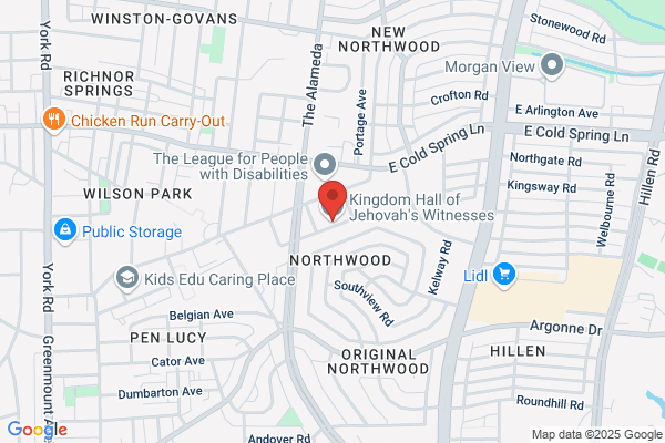 Jehovahs Witness Kingdom Hall