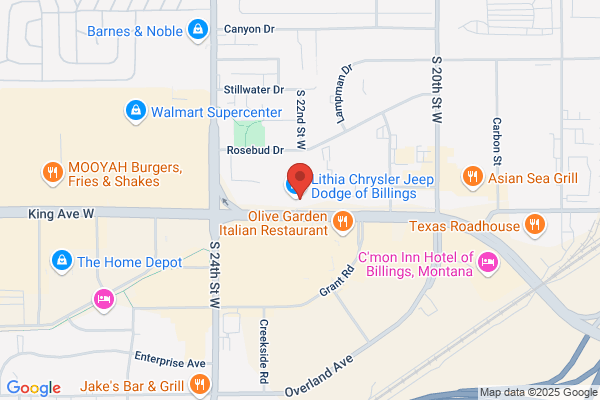 Lithia Chrysler Jeep Dodge of Billings Parts Center