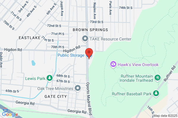 Public Storage, Storage Locations