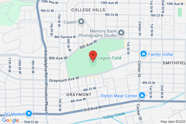 City of Birmingham Legion Field Stadium