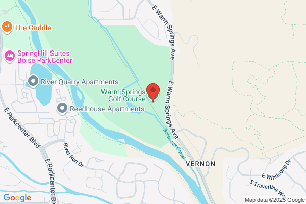 Boise City of, Parks & Recreation Department, Recreation Services, Warm Springs Golf Course