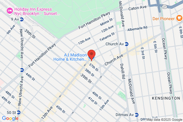 AJ Madison Home & Kitchen Appliances Showroom