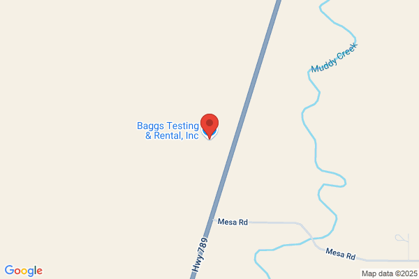 Baggs Testing & Rental