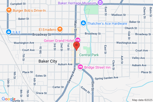 Baker City Cafe Pizza A' Fetta