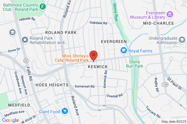 Miss Shirley's Cafe, Roland Park