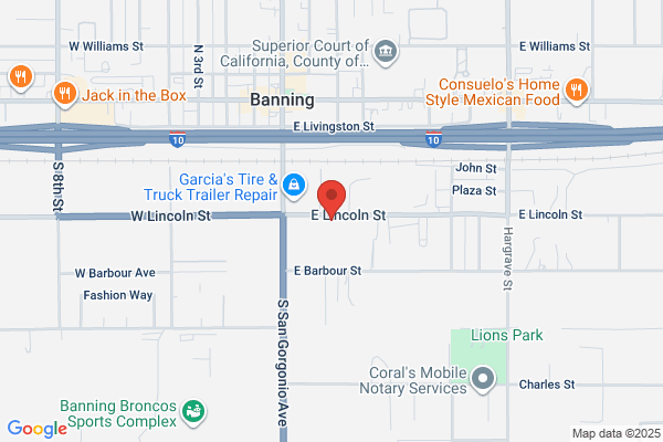 Banning City of, City Yard, Public Works
