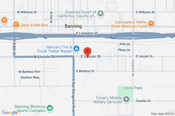 Banning City of, City Yard, Street Division