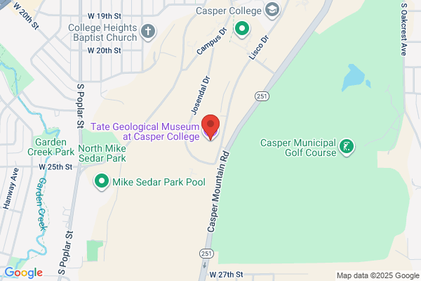 Casper College, Museums, Tate Geological
