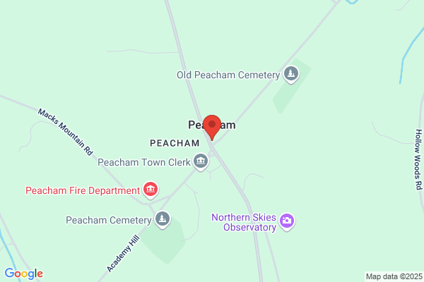 Peacham Town of, Library