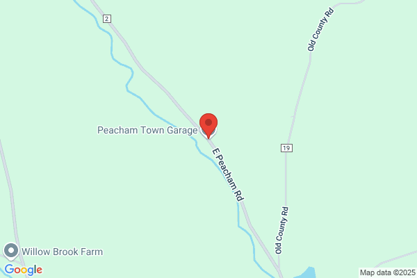 Peacham Town of, Town Garage