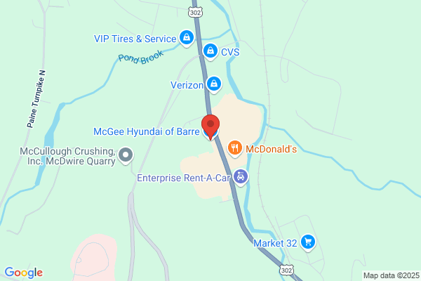McGee Hyundai of Barre