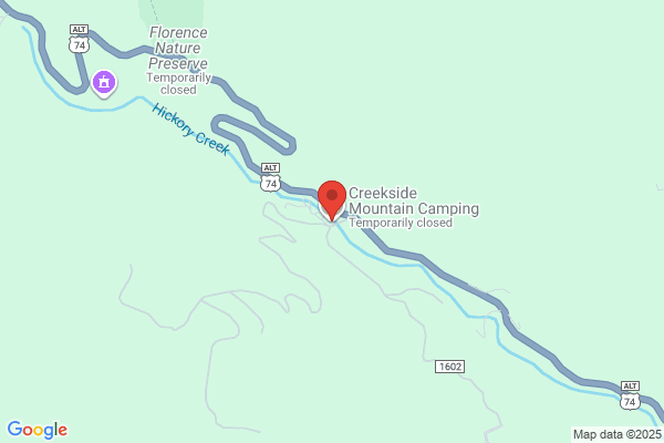 Creekside Mountain Camping