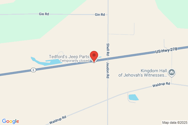 Tedford's Jeep Parts