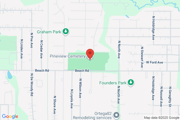 Pine View Memorial Park Inc, Cemetery