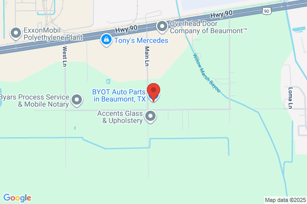 BYOT Auto Parts in Beaumont, TX