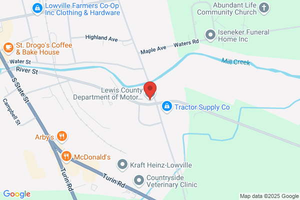 Lewis County Telephones, Motor Vehicles