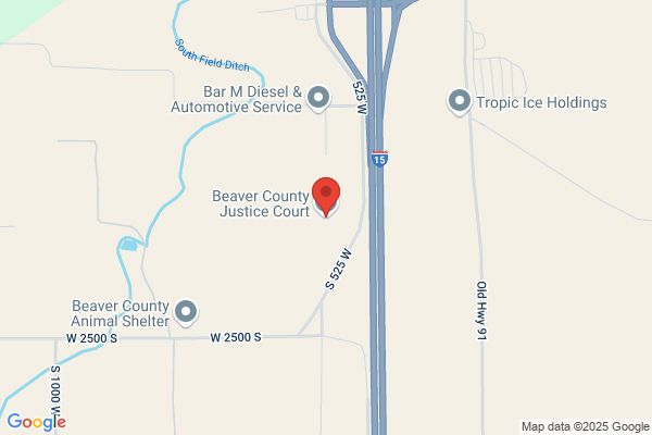 Beaver County of, Beaver Justice Court