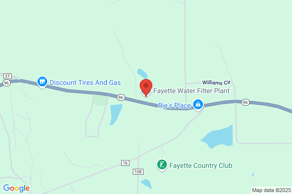Fayette Water Works Plant