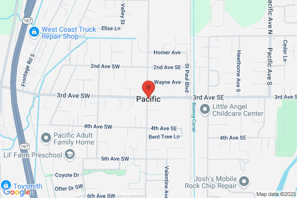 Pacific of Washington Inc