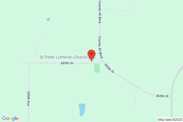 St Peters Lutheran Church, Church