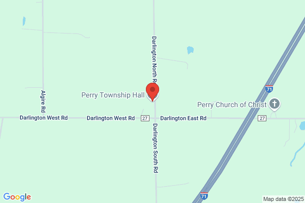 Perry Township, Hall