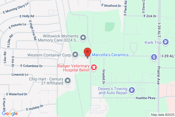 Marcella's Ceramics Inc