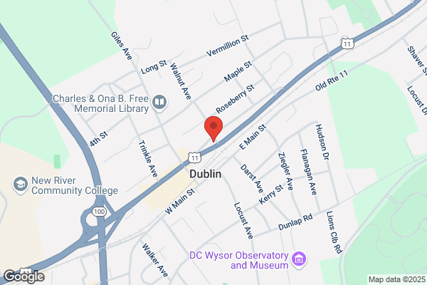 National Bank of Blacksburg, Dublin