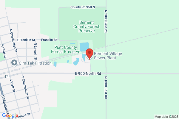 Bement Village of, Sewer Plant