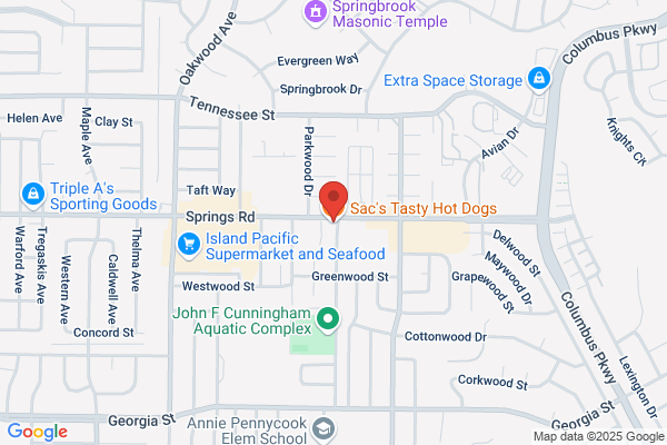 Sacs Tasty Hot Dogs