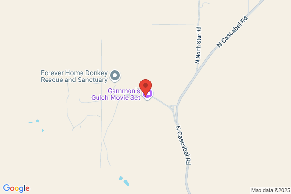 Gammons Gulch Movie Set