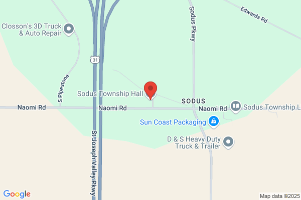Sodus Township, Hall