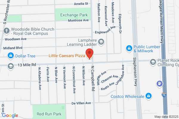 Caesarland, Little Caesar, Clawson