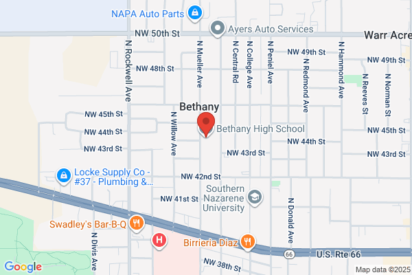 Bethany, High School