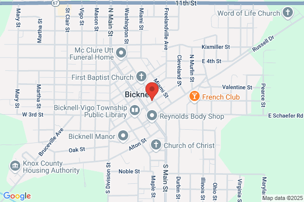City of Bicknell, Clerk-Treasurer