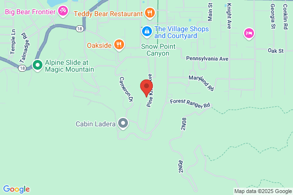 Big Bear Cabin Rentals @ Cienaga Creek Ranch