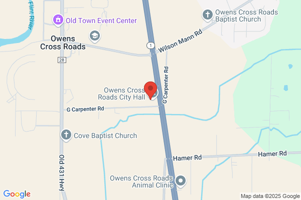 Owens Cross Roads Manager