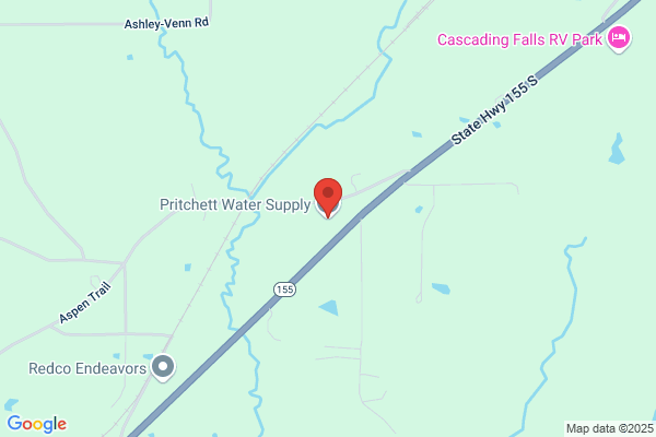 Pritchett Water Supply, Pritchett