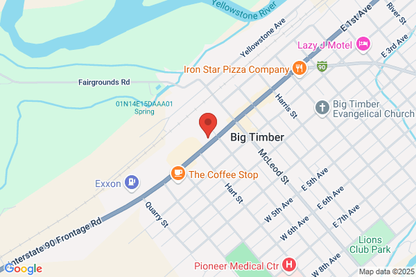 Sweet Grass, Big Timber, Sheriff