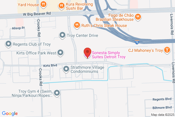 Sonesta Simply Suites Detroit Troy