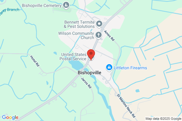 United States Government, Postal Service US, Post Offices, Bishopville