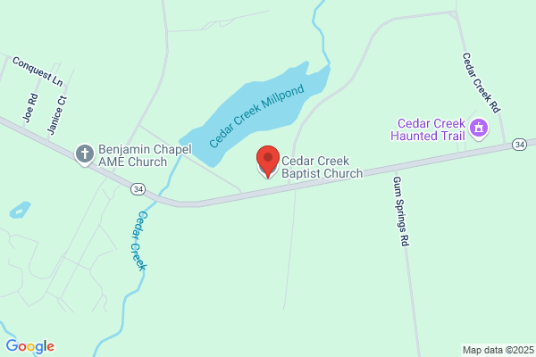 Cedar Creek Baptist Church, Parsonage