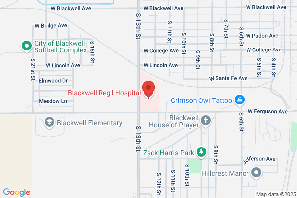 Integris Blackwell Regional Hospital, Specialty Clinic