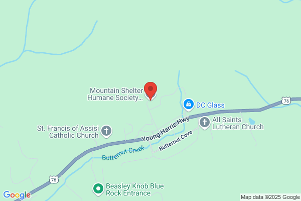 Humane Societys Mountain Shelter