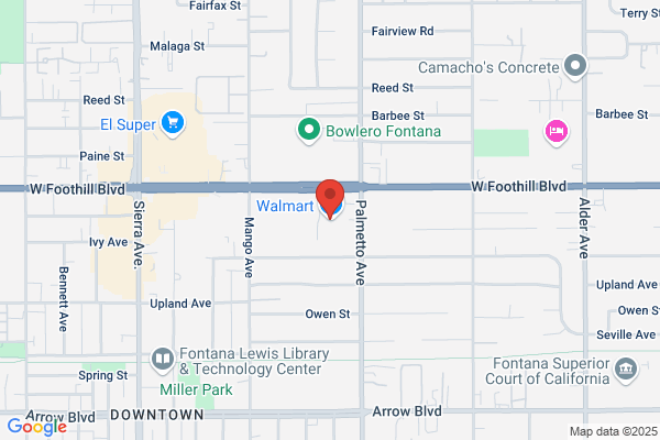 Wal-Mart, Fontana, Store Information