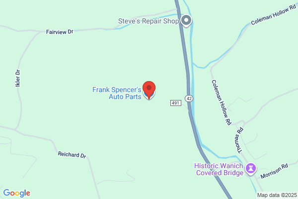 Spencer's Frank Auto Parts