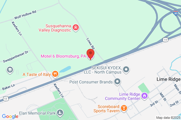 Motel 6 Bloomsburg PA