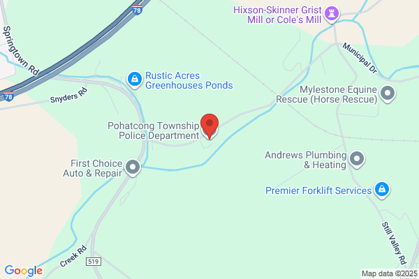 Pohatcong Township, Police Department Springtown