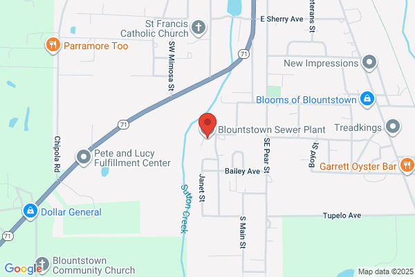 City of Blountstown, Sewer Plant